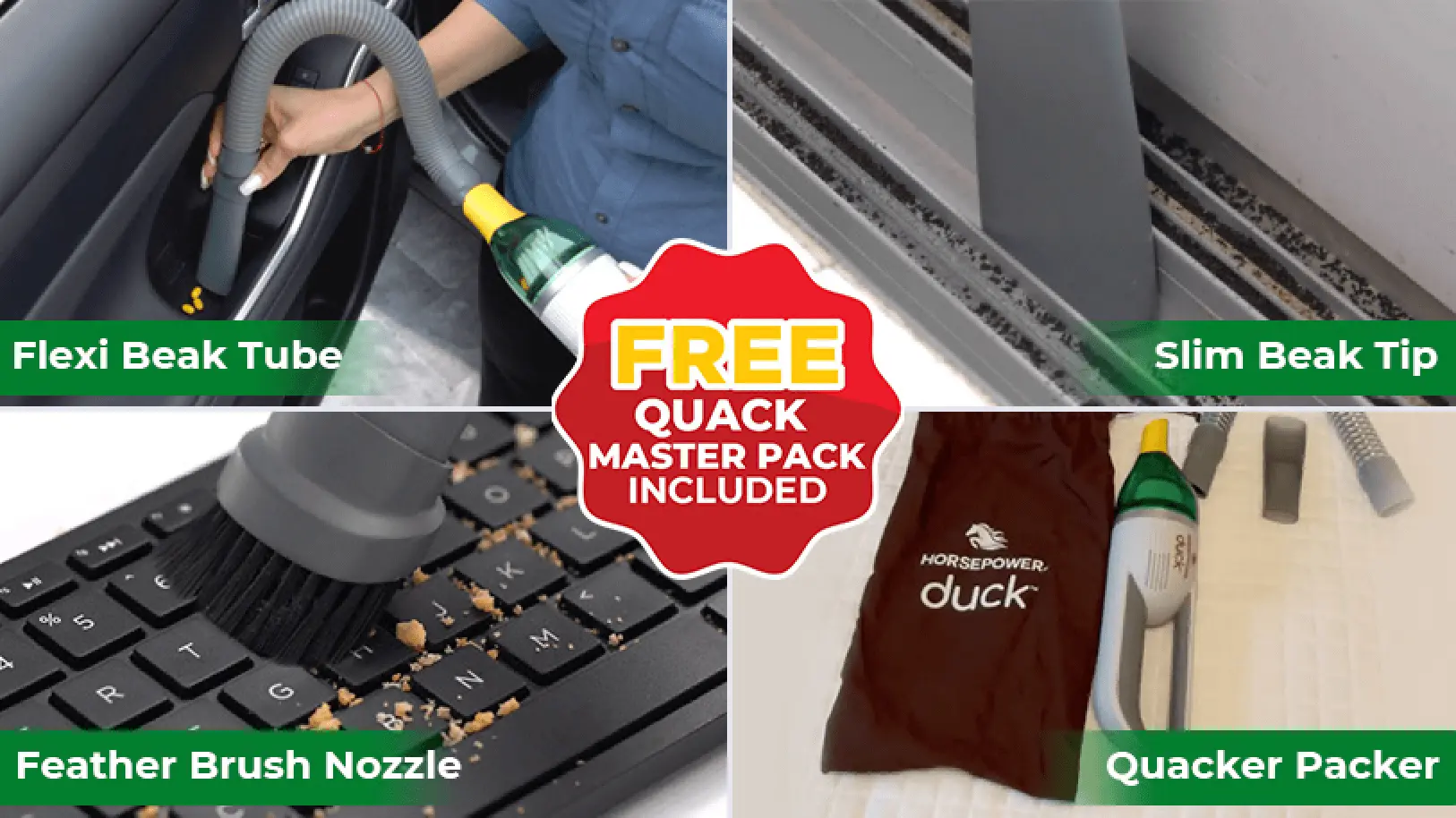 benefits of horsepower duck vacuum