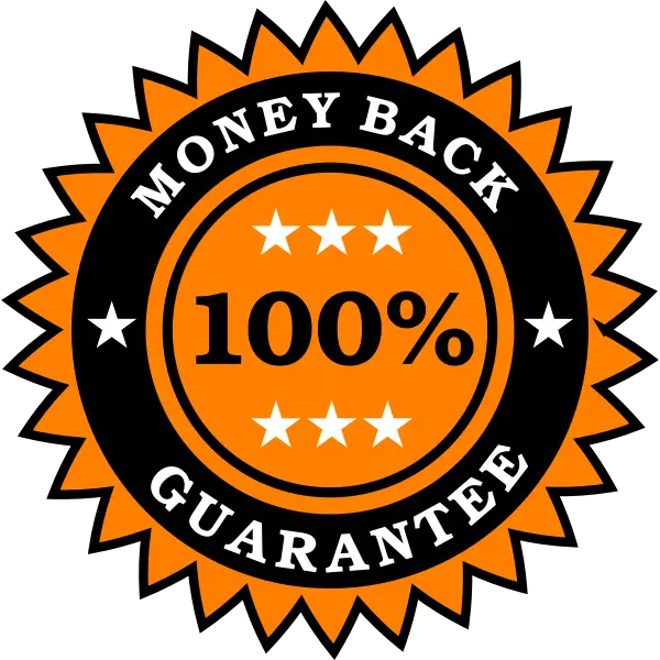 100% money back guarantee horsepower duck vacuum