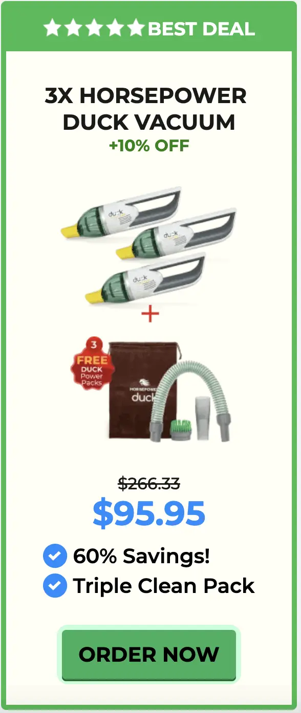 sale on horsepower duck vacuum